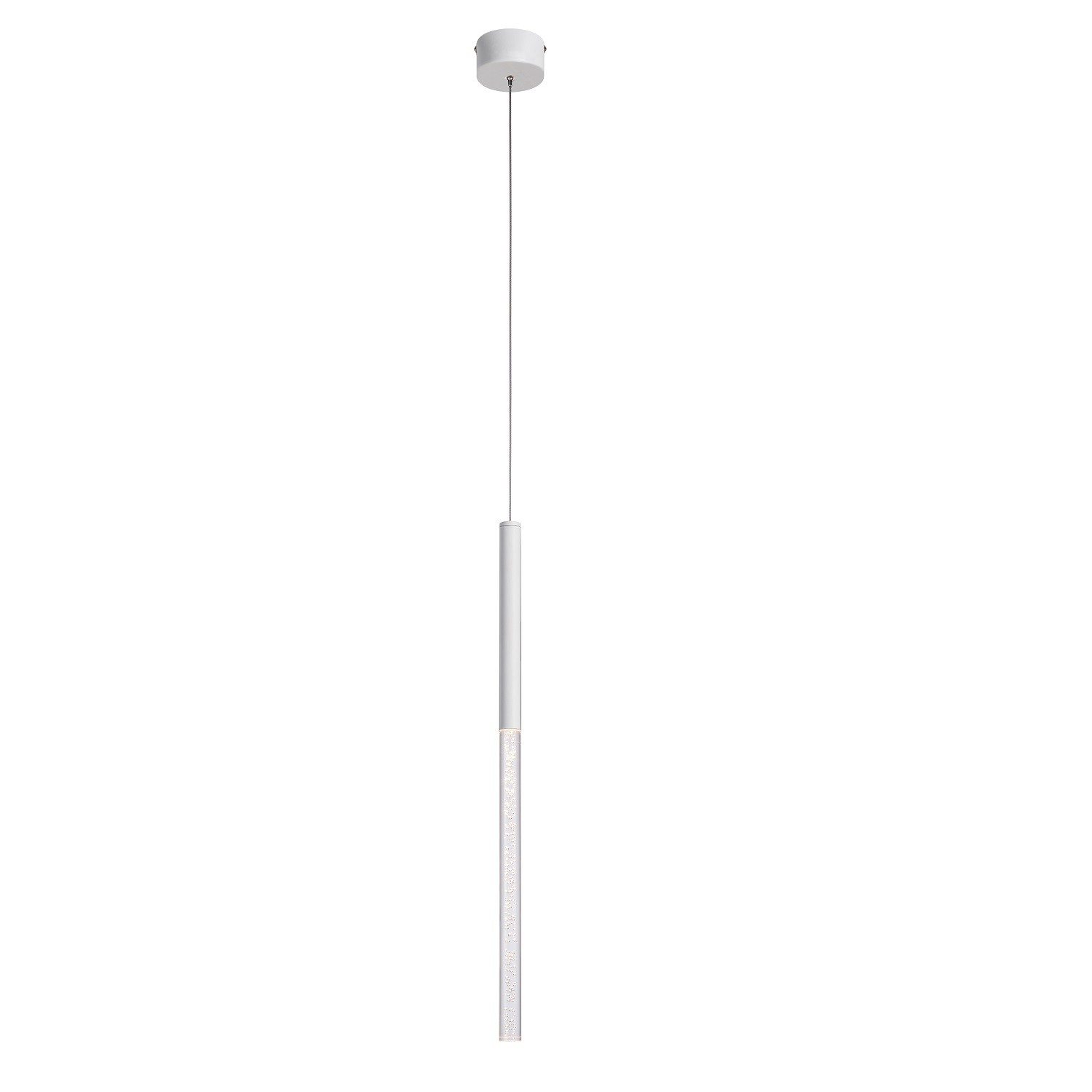 Подвесной светодиодный светильник G52196/1WT WT+CL