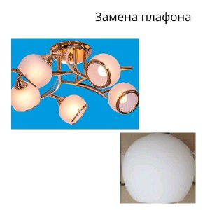 Спотовый светильник 53706/5FG WT_новый плафон купить оптом в ЭкономСвет