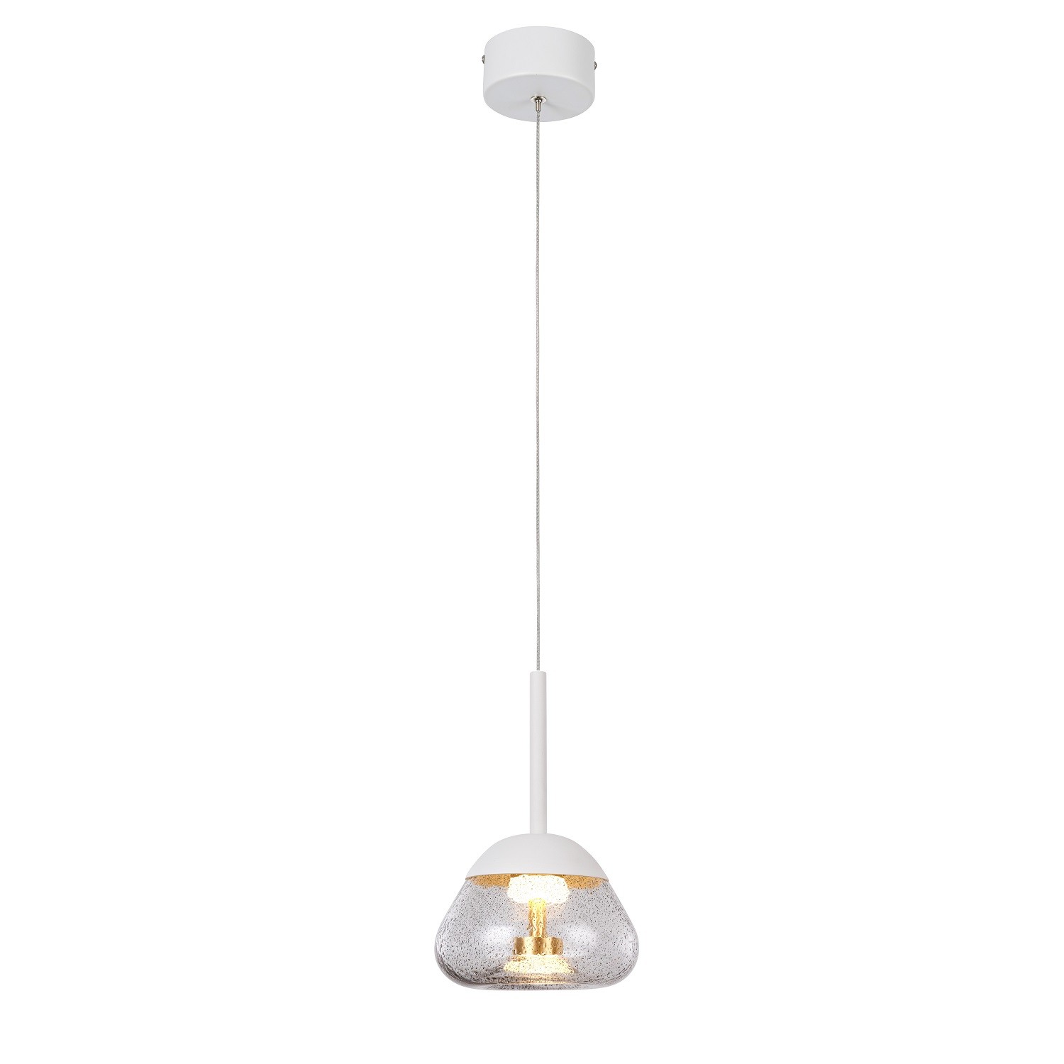 Подвесной светодиодный светильник G52194/1WT WT+BR