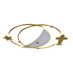 Потолочный светодиодный светильник G61418/1GD+WT купить оптом в ЭкономСвет